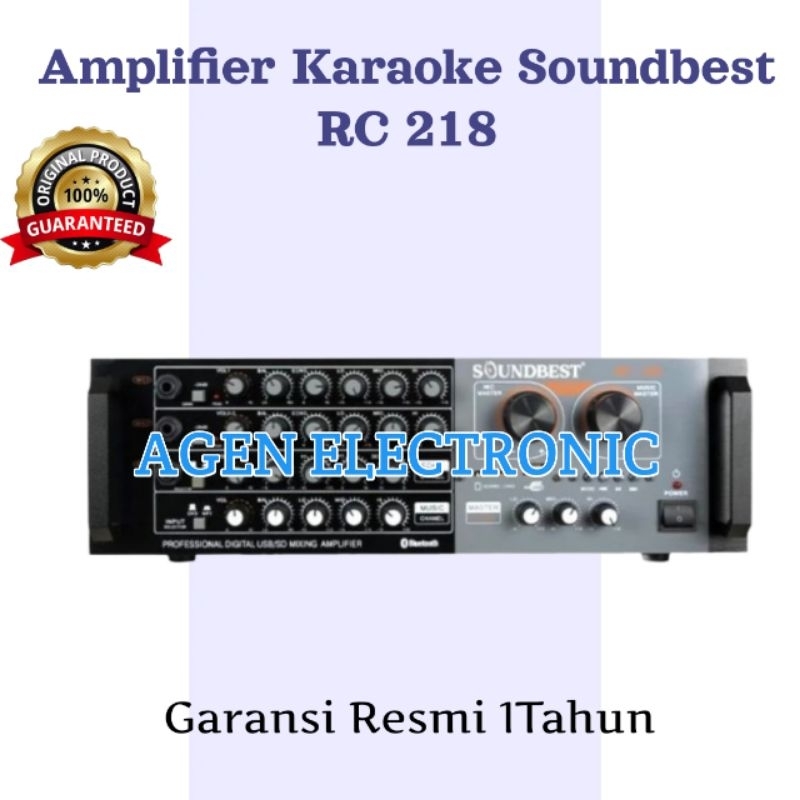 Amplifier Karaoke Soundbest RC 218 Original RC 218