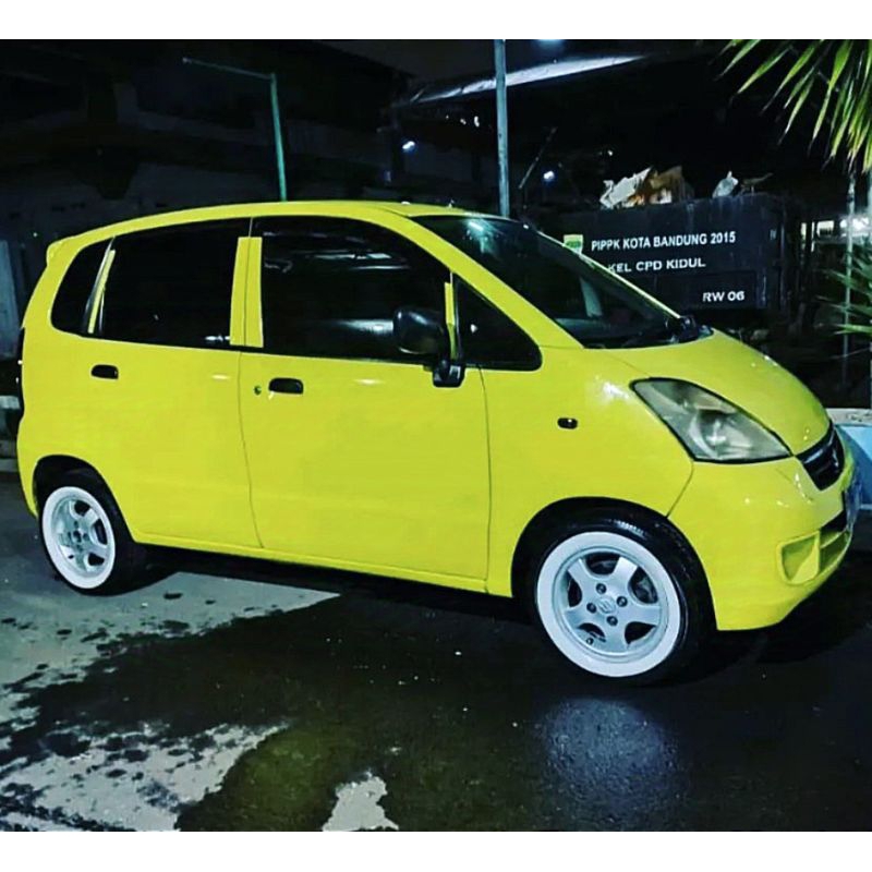 Whitewall lis ban mobil sepasang 2 pcs lisban list ban