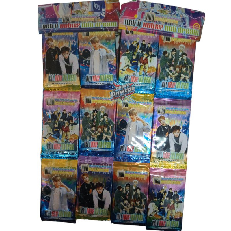 12 Sachet Kartu Nct DREAM / Kartu Trading Card Korea / Trading Card Game Nct DREAM / NCT Dreams