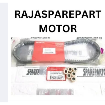 VANBELT + ROLLER KZL BEAT FI SCOOPY FI SPACY FI VARIO 110 FI LED INJEKSI ORIGINAL Van Belt Vanbelt