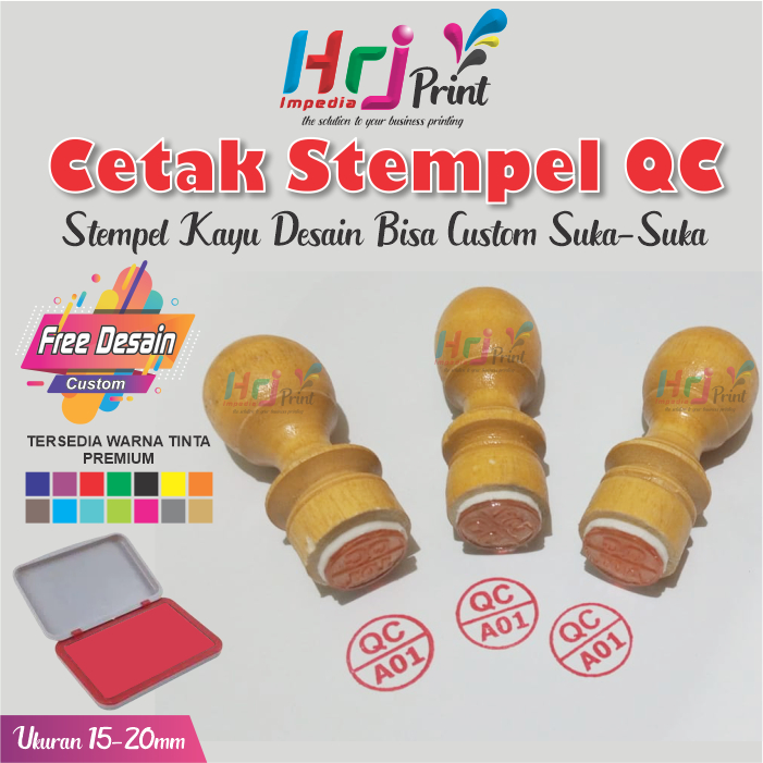 

Stempel QC Passed Stempel Kayu | Cetak Stempel kayu Desain Bisa Custom | Cetak Stempel Qc Passed