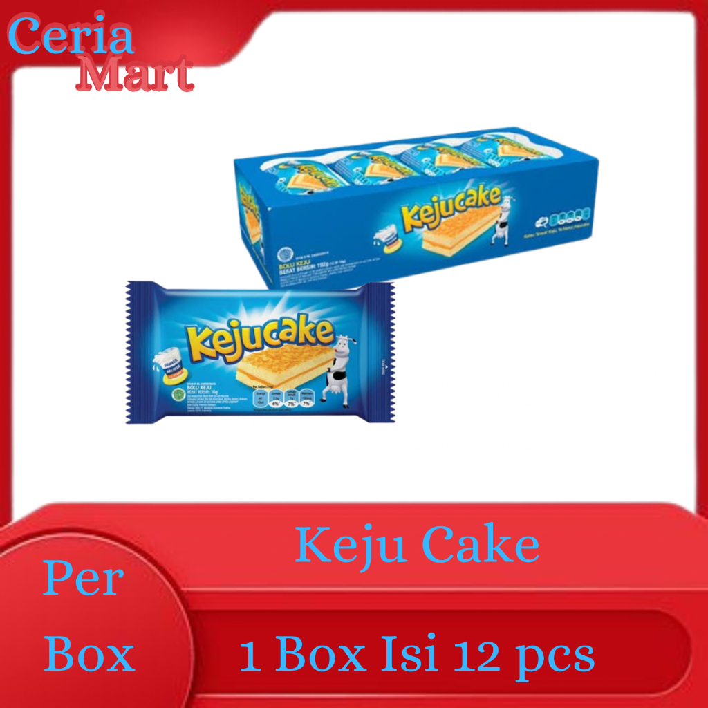 

KEJU KRAFT CAKE BOLU KEJU 1 BOX ISI 12 PCS