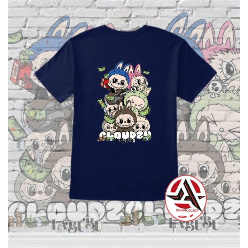 kaos anak perempuan kaos atasan anak kaos labubu anak baju labubu Unisex kaos labubu anak perempuan 