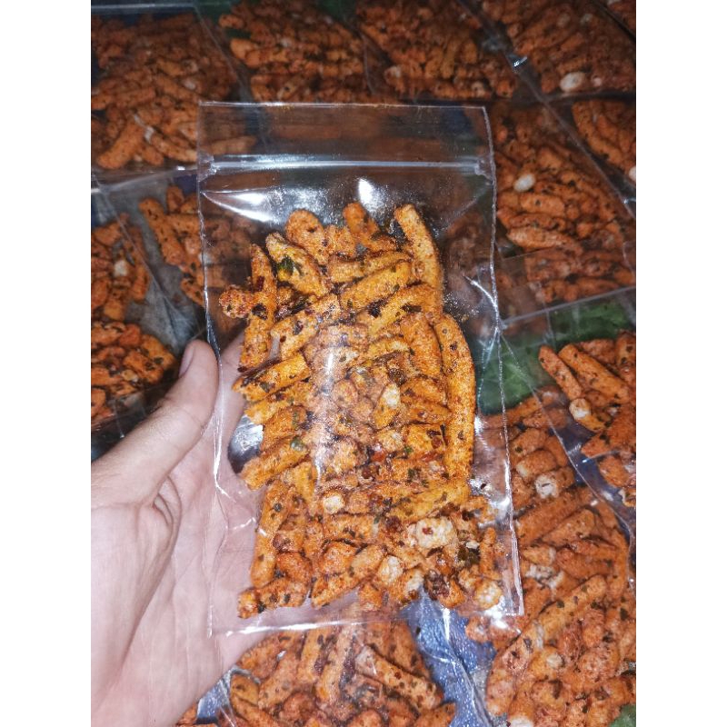 

Basreng stik pedas daun jeruk