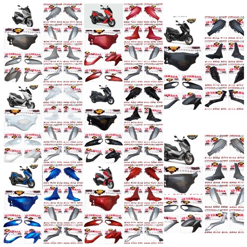 PAKET BODY HALUS FULL SET NMAX OLD 2015-2019 ORIGINAL YAMAHA