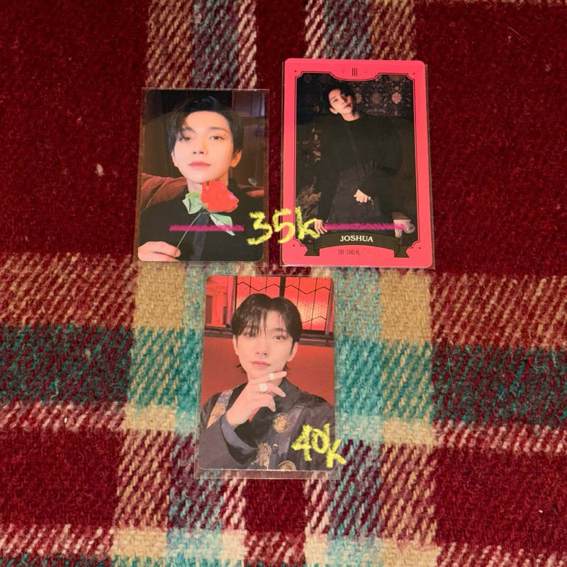 JOSHUA SEVENTEEN PHOTOCARD FML SG 23 SEASON GREETINGS [BACA DESKRIPSI]