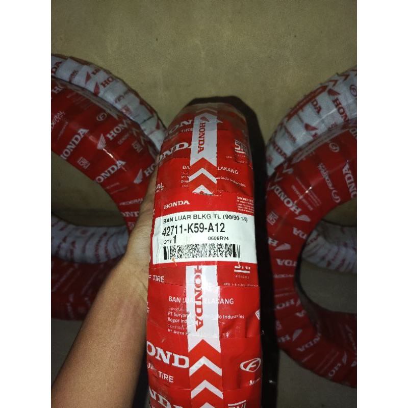 ban tubebless honda 90/90 ring 14 beat scoopy esp lexi vario