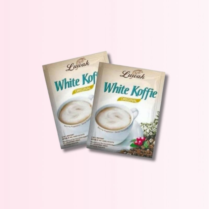 

KOPI LUWAK WHITE KOPI 10 SCHT 1 RENCENG 10×20GRM