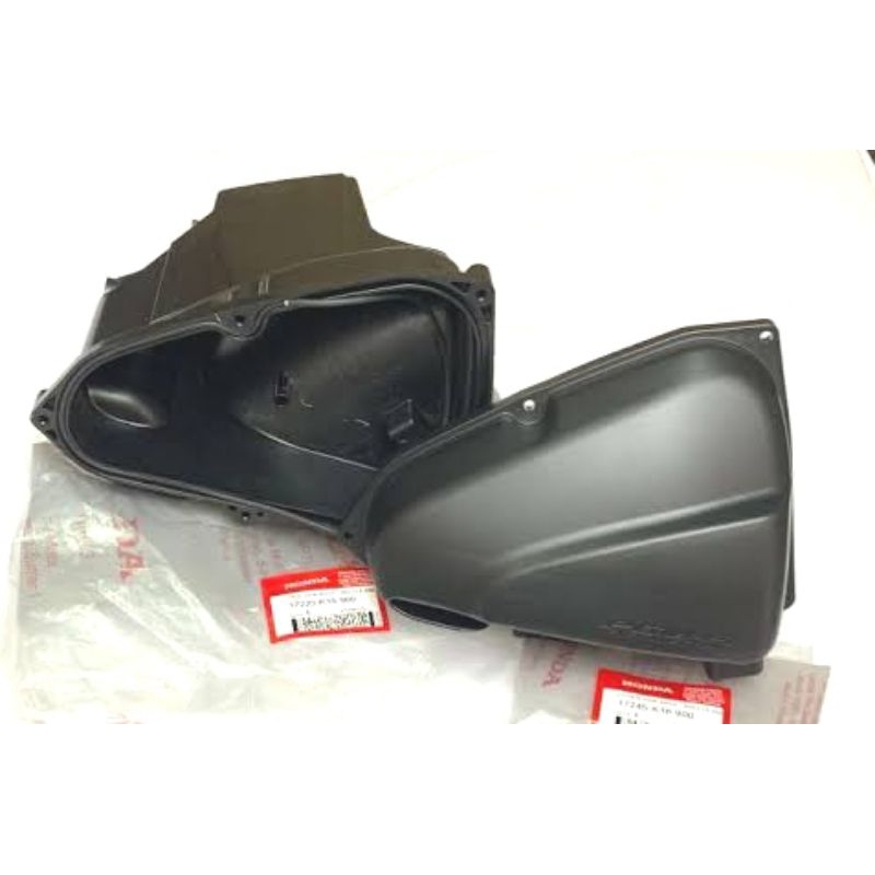 17225K16900 & 17245K16900 Box Filter + Tutup Scoopy F1 / Beat F1 Stater kasar 2012 - 2014 ori AHM Ho