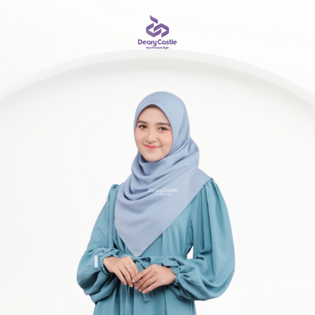 DEARY CASTLE Amira Hijab Voal Segiempat