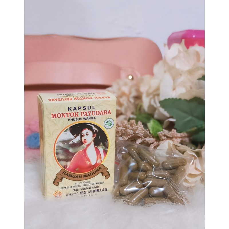 [Jamu Tradisional Madura Asli] Jamu Kapsul Montok Payudara Khusus Wanita