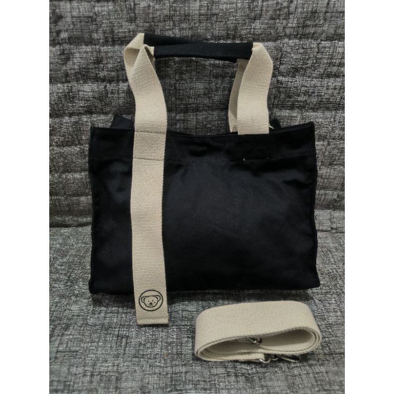 Tas Chatelain Milk Teddy Black