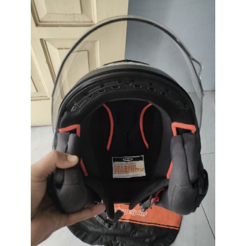 HELM INK DYNAMIC HITAM DOF SECOND