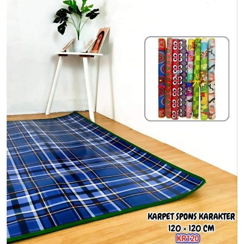 KARPET SPONS KARAKTER TIKAR LANTAI LIPAT KARAKTER ALAS MATRAS TIKAR BUSA