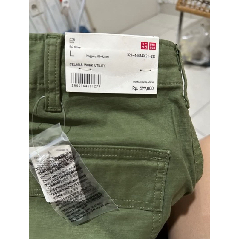 Celana Fatigue Uniqlo Work Utility