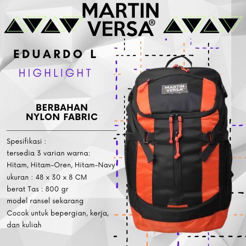 Martin Versa Eduardo L Backpack Nylon Fabric