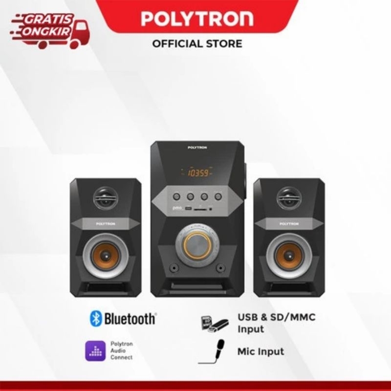 Polytron PMA 9522 / 9502 Speaker Aktif New Original