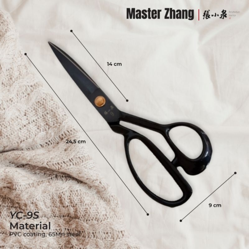 

MASTER ZHANG TAILOR SCISSOR 9" MODEL YC-9S