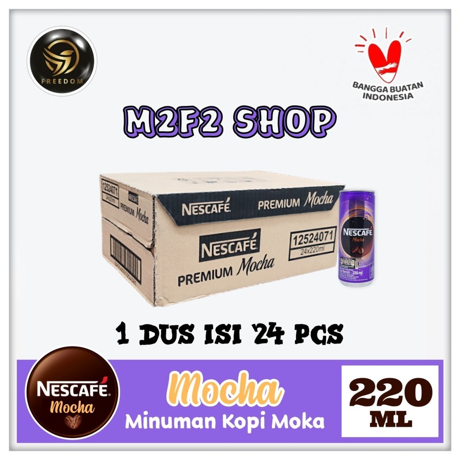 

Nescafe Coffee Premium Mocha Can | Kopi Moka Kaleng - 220 ml (Karton)