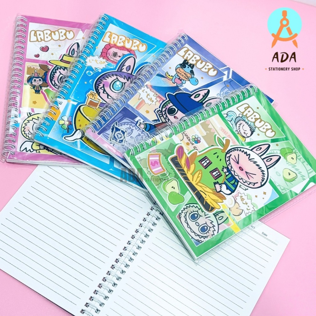 

(1 pc) BUKU TULIS LABUBU A5/ 2121-104 / NOTEBOOK LABUBU