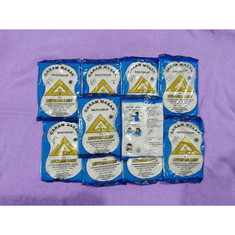 

10 Pcs Garam Dapur - Garam Masak 100Gram Salt Masakan100 gr
