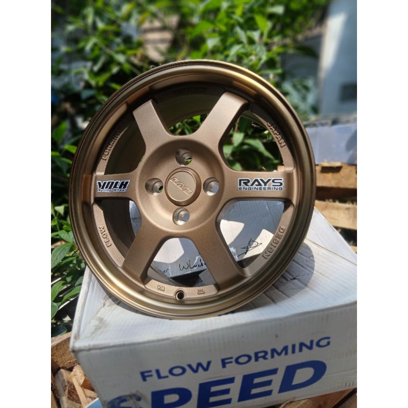 [PROMO] Velg te37 Ring 15 Volk rays flow forming