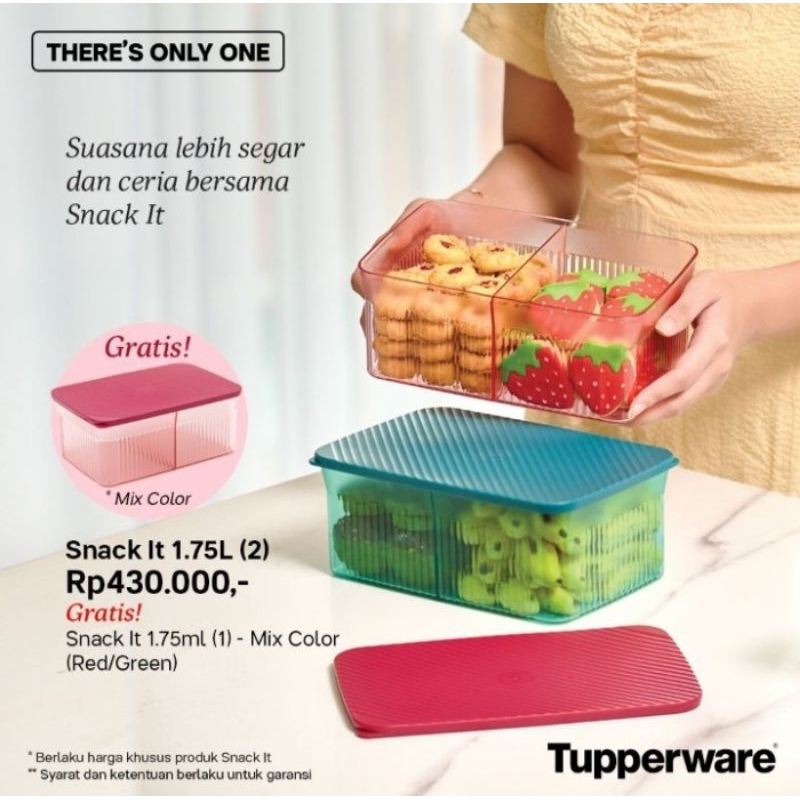 Snack it Tupperware