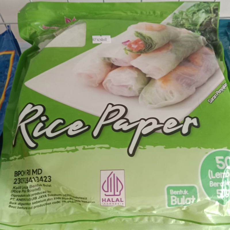 

Rice paper/ kulit lumpia vietnam 10/20/50 lembar