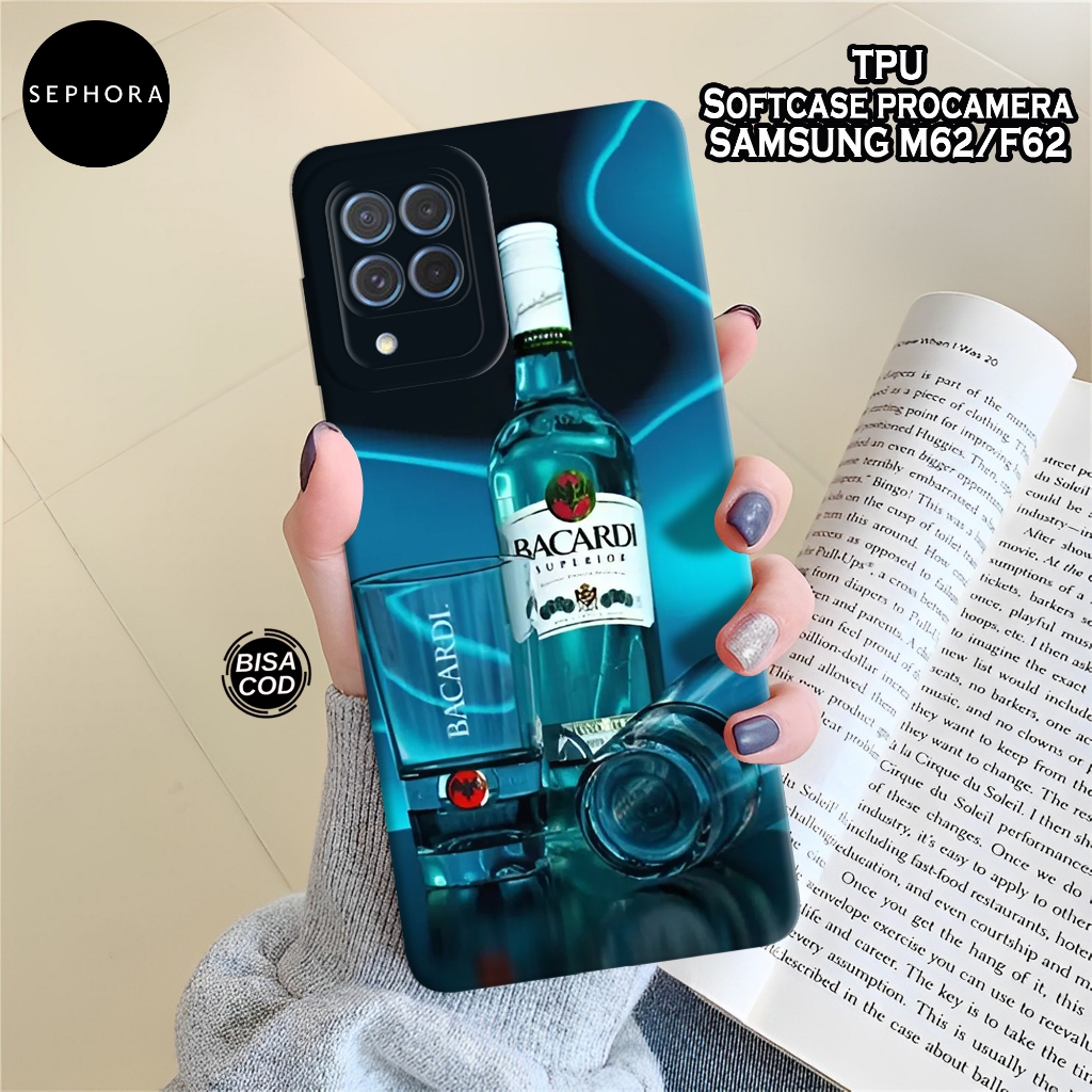 Case Samsung M62 / F62 Terbaru - Fashion Case Minuman - Softcase Samsung M62 / F62 - Case Pro Camera