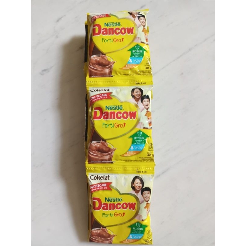 

Susu Dancow Coklat Fortigro 38gr(RENCENG/ sachet)