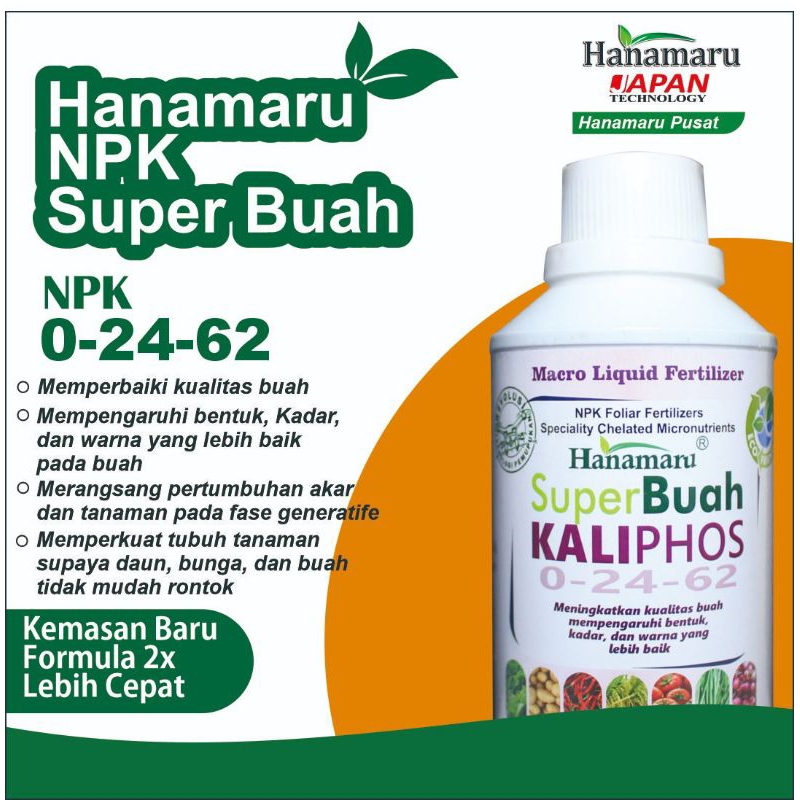 PUPUK HANAMARU SUPER BUAH