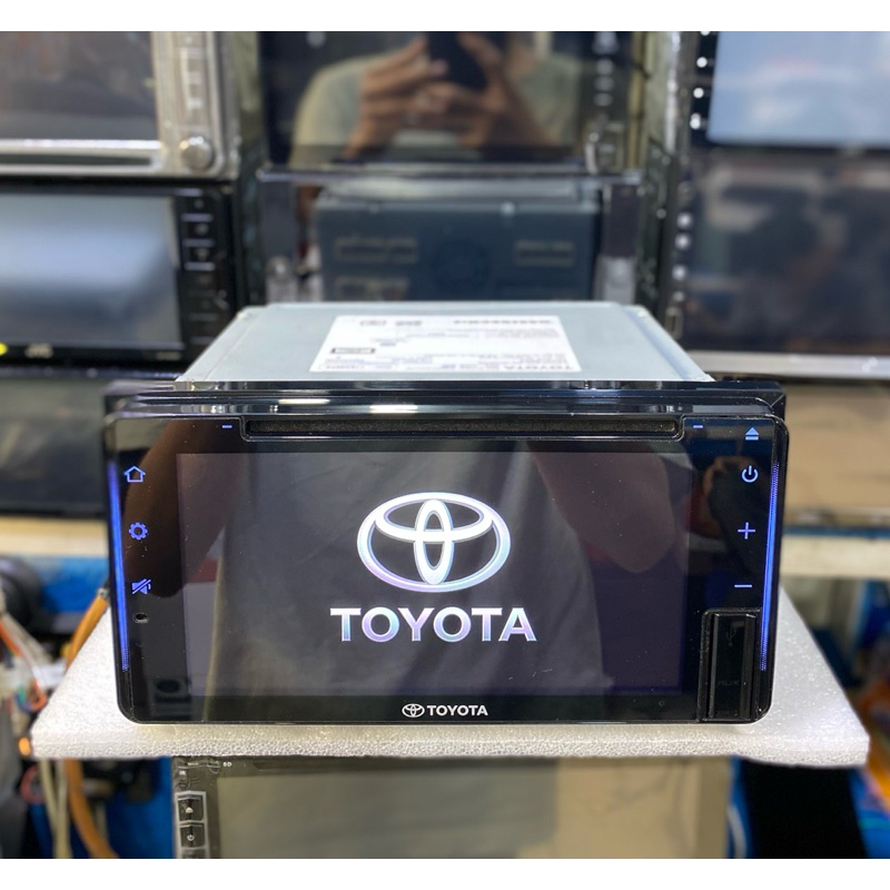 Head Unit Original Toyota Avanza brand Kenwood ukuran 7 inch Wide