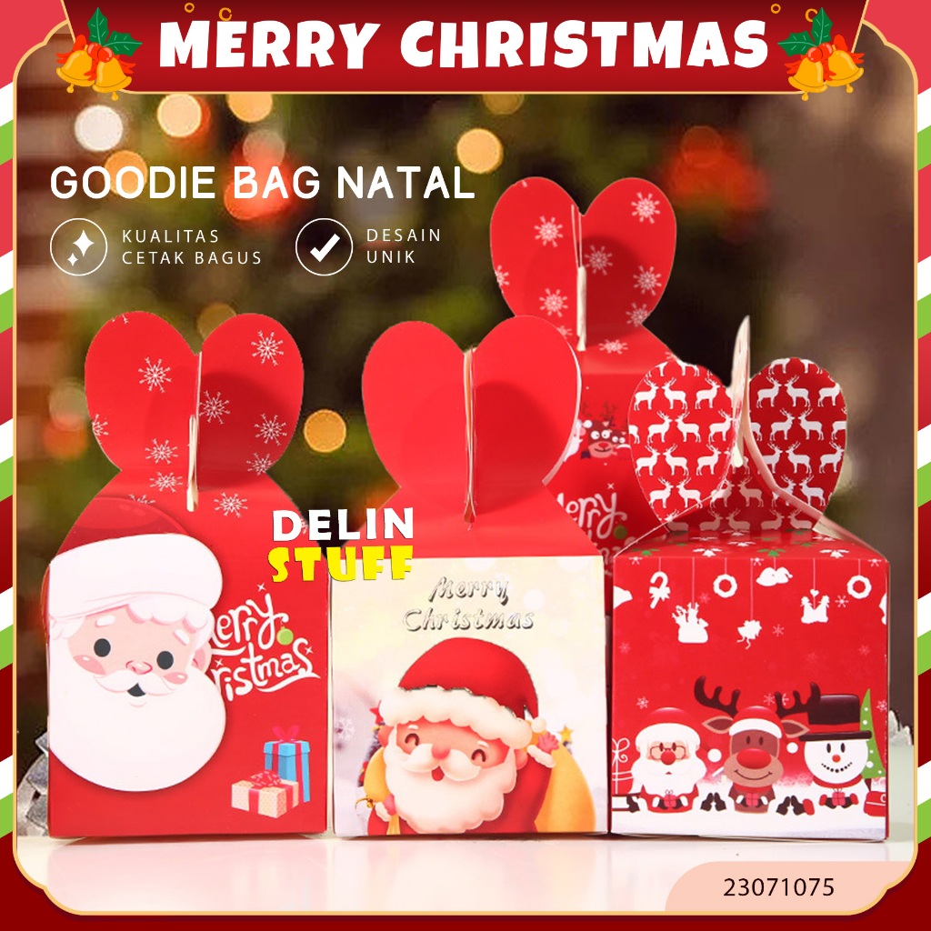 

Goodie Bag Natal Anak Box Hampers Natal Unik Paper Bag Natal Tas Natal Tas Souvenir Natal (81051075)