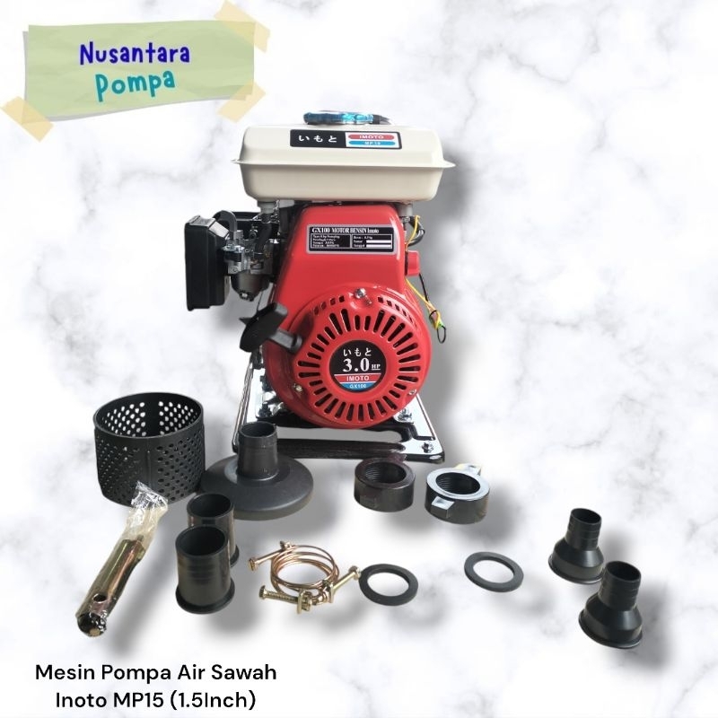 Mesin Pompa Air Sawah Imoto MP15