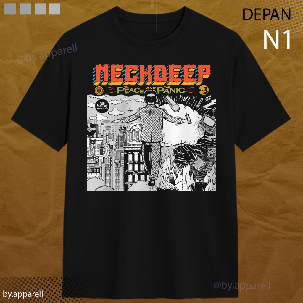 Kaos Neckdeep (Kaos Band Pop Punk Neckdeep)