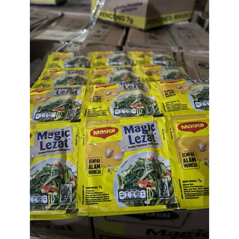 

maggie magic lezat bumbu penyedap 7gr x 12