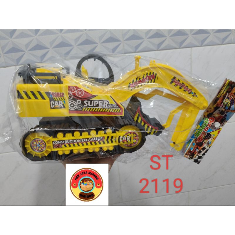 Mainan Mobil truk Beko besar/ mainan Mobil Excavator besar