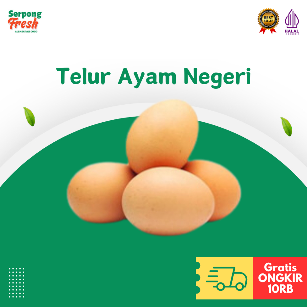 

Telur Ayam Negeri 500gr 1kg 1 Tray Telor Negri