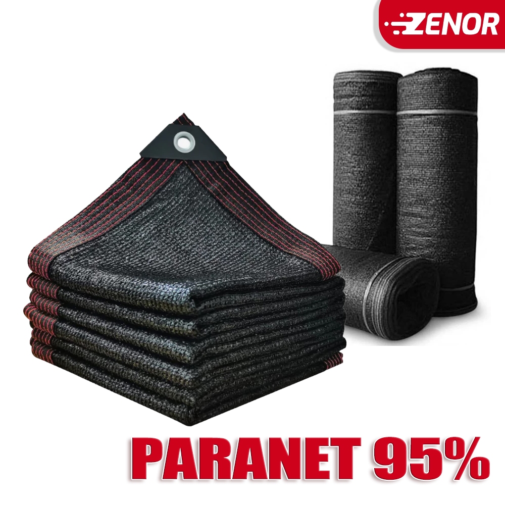 Zenor Paranet 95% Lebar 2/3/4 Meter Shading Net Nylon Anti Panas Enkripsi Jaring Paranet Pelindung T