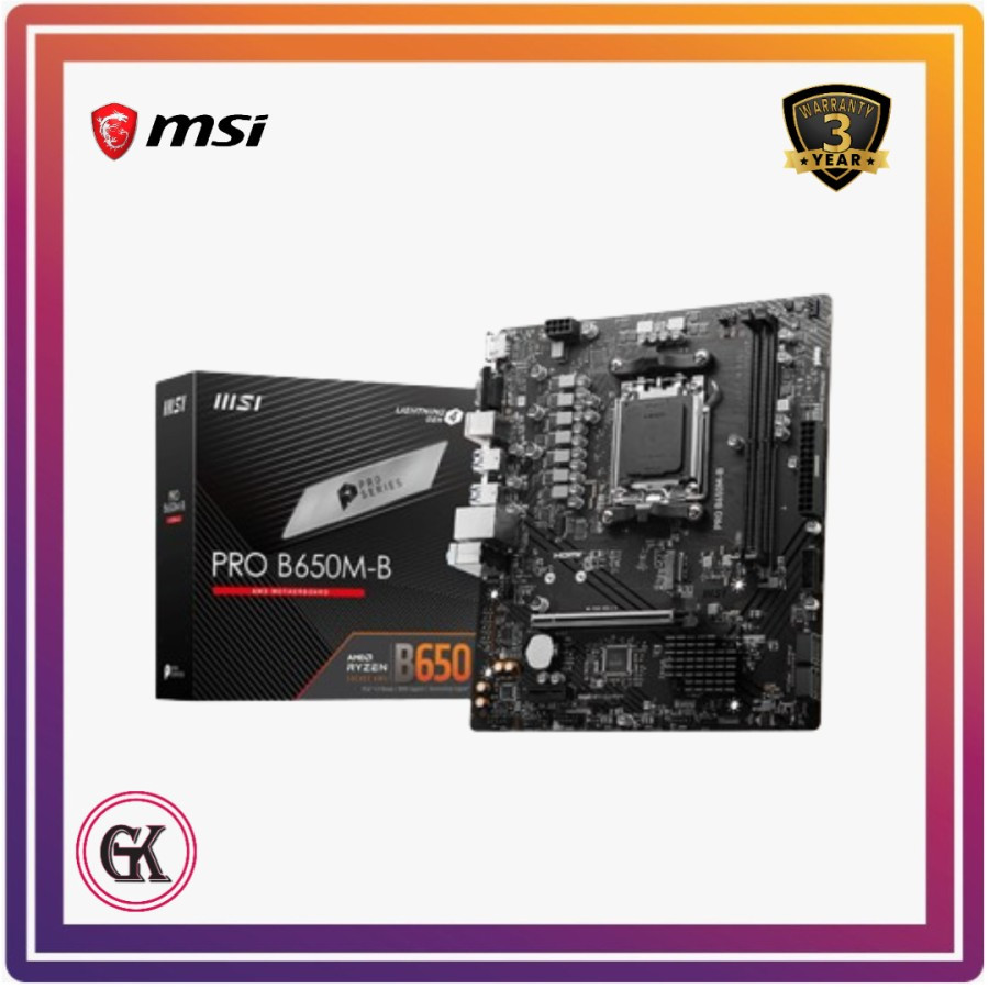 Motherboard Msi Pro B650M-B ( AM5 / B650M / DDR5 )