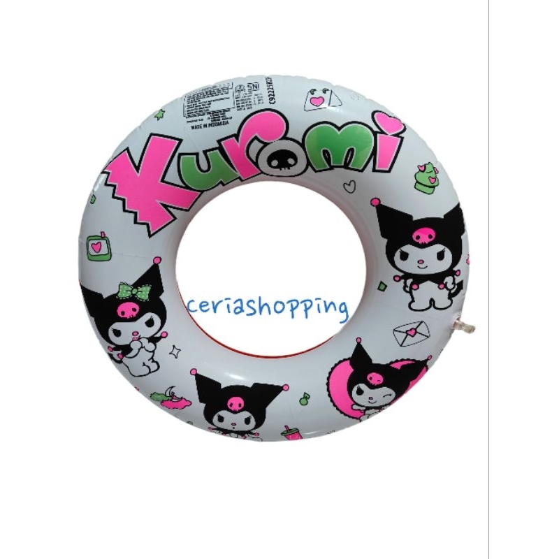 pelampung renang anak usia 4-10 tahun ban renang kuromi