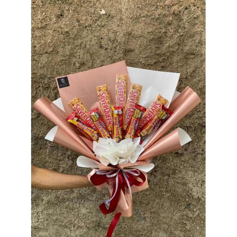 

Snack Bouquet Buket Silverqueen Buket Makanan Bengbeng