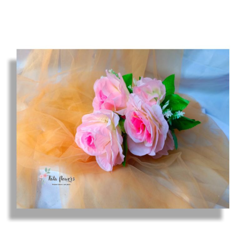 TATA FLOWER/MAWAHR ARTIFICIAL/MAWAR BESAR/MAWAR PALSU