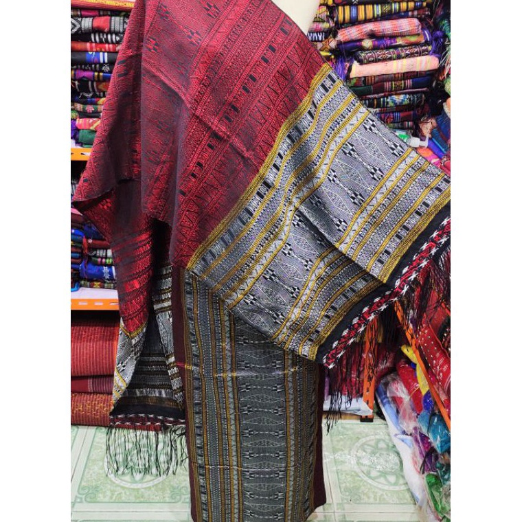 KODE A75R Songket Tumtuman Tanpa Sambungan Songket TTS Asli Tarutung