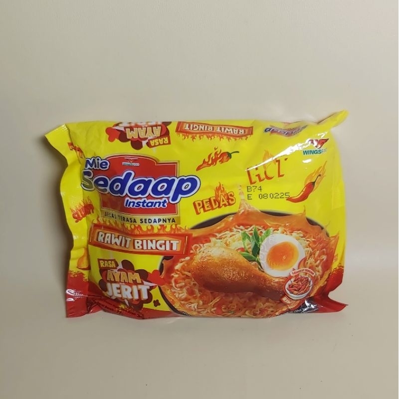 

Mie Sedaap Rawit Bingit Rasa Ayam Jerit 77 g