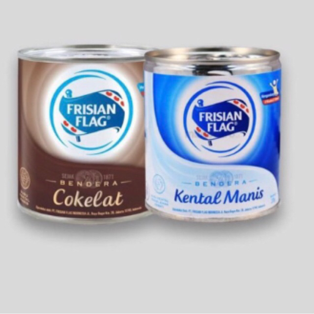 

FRISIAN FLAG Kental Manis Kaleng 370gr | Susu Kaleng Bendera