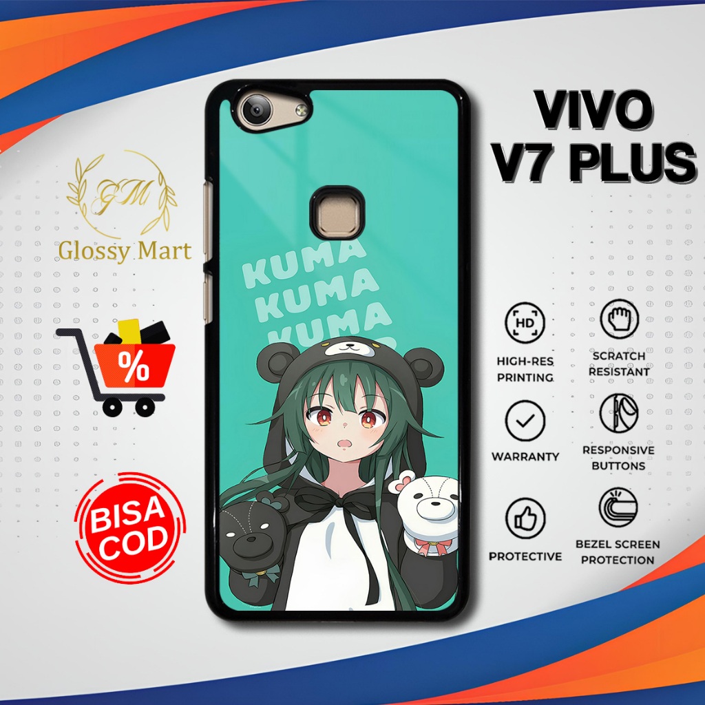 Case Vivo V7 Plus Terbaru Kawai Girl Anime Hardcase Softcase Glossy Casing Vivo V7 Plus Terlaris