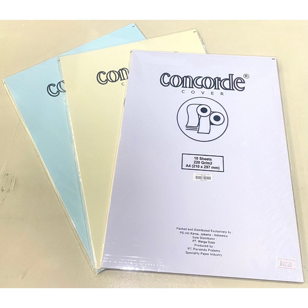 Concorde Kertas 220 (10 Sheets)
