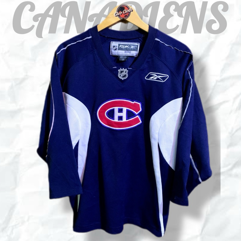 Jersey NHL Montreal Canadiens Reebook Full Bordir