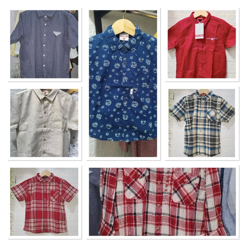 Kemeja Cool Kids D072K, D062K, 7032K, 7042K, D022K